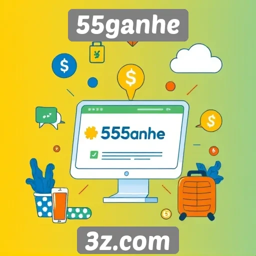 Recursos inovadores do site 55ganhe
