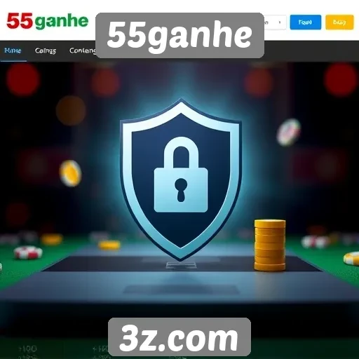 Aspectos de segurança no site 55ganhe para jogadores
